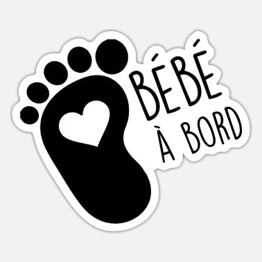 Stickers Bébé Bord